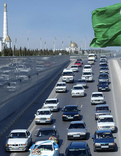 Driving in Turkmenistan