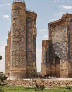 The Gates of Ak-Saray Palace