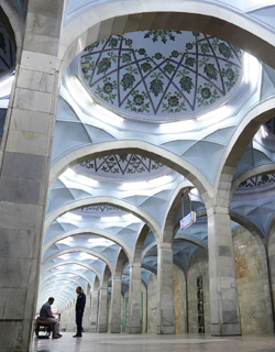 Ride The Metro In Tashkent