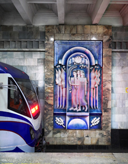 Ride The Metro In Tashkent