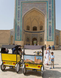 Travel Around Bukhara By Rickshaw 