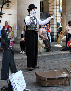 Street Performance In Bukhara