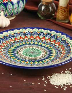Uzbekistan Ceramic Plates