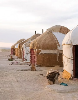 Uzbekistan Yurt Camping