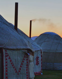 Uzbekistan Yurt Camping