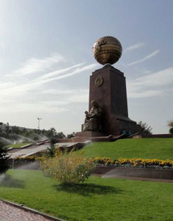 Independence Square In Tashkent