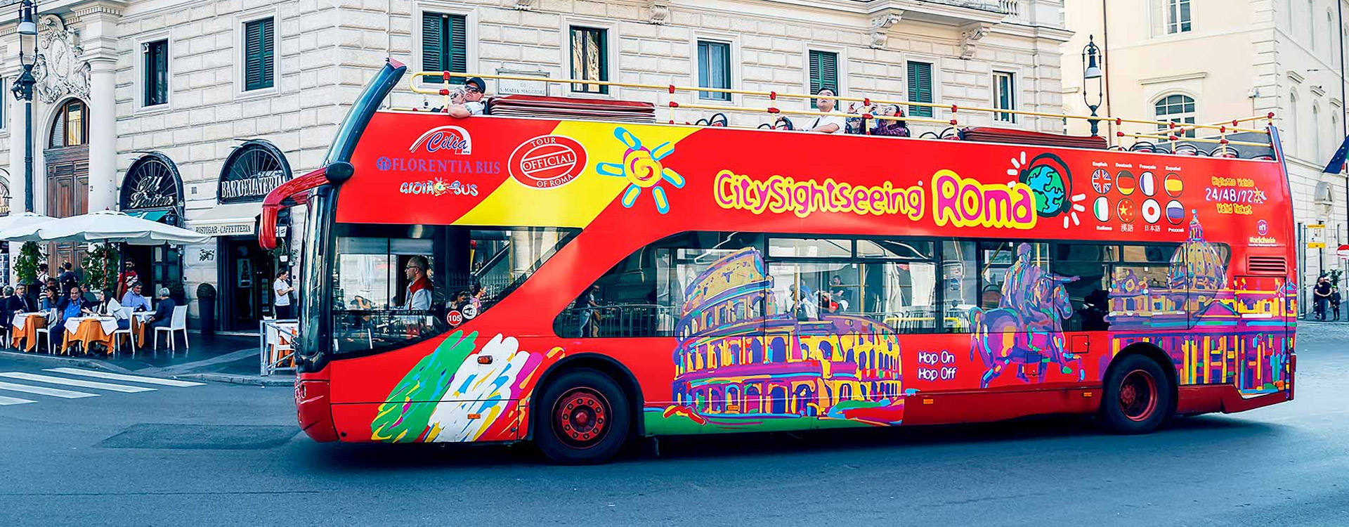 Travel Around The City On A Hop-On-Hop-Off Bus